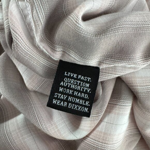 Dixxon The Alpine Shirt XL Button Front Short Sleeve Plaid Bamboo Blend TP-3496 - Picture 10 of 10